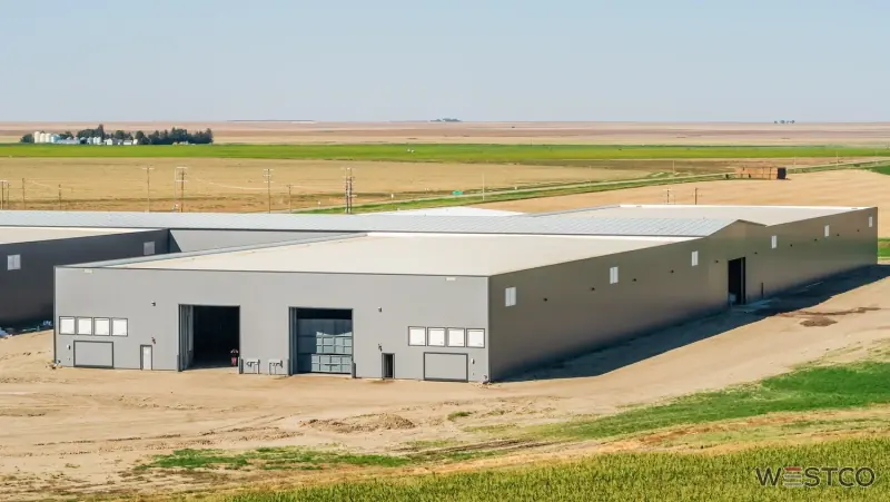 Grassy Lake Potato Company storage complex