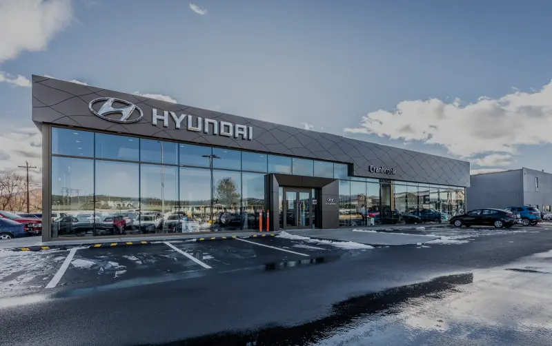 Cranbrook Hyundai showroom